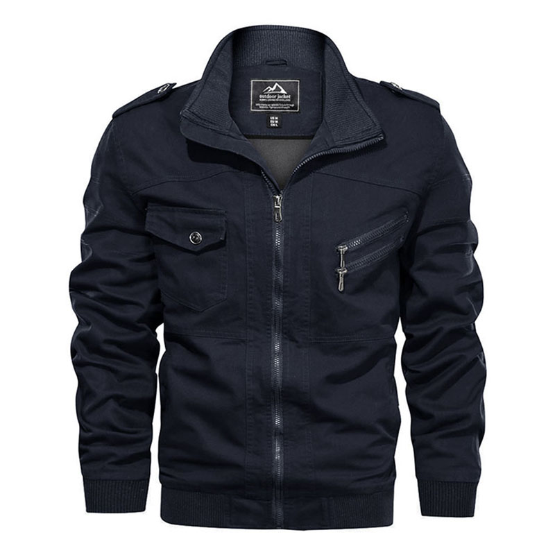 ThicK Work Jacket men Fashing Custom Plus Size Bomber Fleece Winter Coat ciepły Wytrzymałość